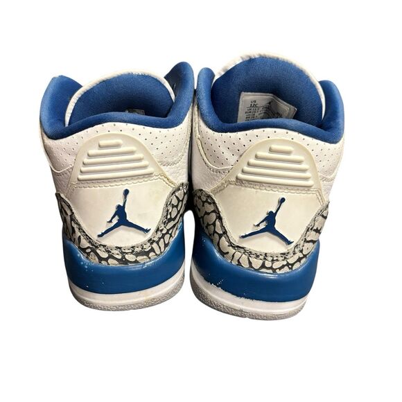 Little Kid's Jordan 3 Retro White/Midnight Navy (DM0966 140) - 12C - Picture 6 of 8